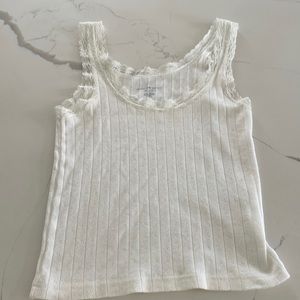 Ala Laced Eyelet tank
